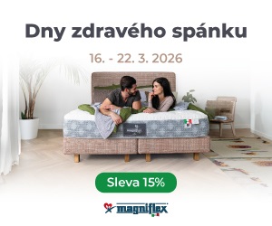 2026-unor_Magniflex_PPC_kampan_DZS_Sleva_CZ_300x250v2 Novinky